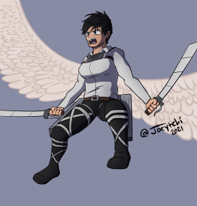 Mikasa illustration